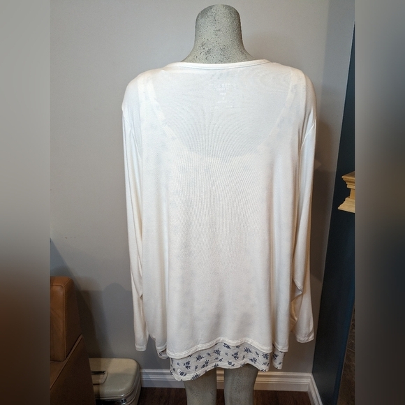 Torrid NWT Super Soft Tie-Front Cardigan cream color, plus Size 5x - Picture 7 of 13